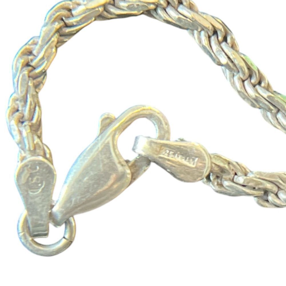 Sterling Silver Rope Chain - Picture 3 of 4